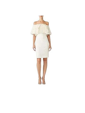 Slate & Willow Golden Iris Cocktail Dress (view 1)