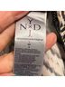 NYDJ Graphic Solid Black White Jacket Size L - photo 7