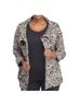 NYDJ Graphic Solid Black White Jacket Size L - photo 1