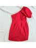 Do & Be Solid Red Cocktail Dress Size L - photo 9