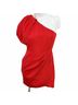 Do & Be Solid Red Cocktail Dress Size L - photo 3