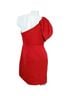 Do & Be Solid Red Cocktail Dress Size L - photo 2