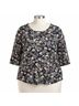 Philosophy Paisley Multi Color 3/4 Sleeve Blouse Size 2X - photo 3