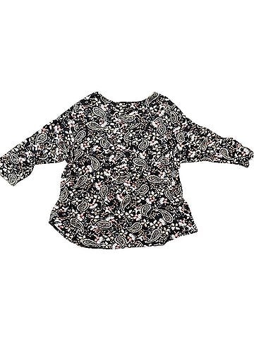 Philosophy paisley Plus 2Xlarge 3/4 Sleeve Blouse (view 2)