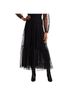 Akris Punto 100% Polyester 100% Viscose 100% Polyamide 100% Cupro Floral Black Formal Skirt Size 16 - photo 1