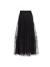 Akris Punto 100% Polyester 100% Viscose 100% Polyamide 100% Cupro Floral Black Formal Skirt Size 16 - photo 12