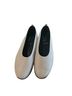 HOPP 100% Leather Ivory Flats Size 7 - photo 1