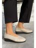 HOPP 100% Leather Ivory Flats Size 7 - photo 6