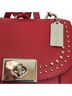 Coach Red Silver Leather Backpack One size - photo 4