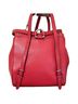 Coach Red Silver Leather Backpack One size - photo 2