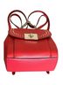 Coach Red Silver Leather Backpack One size - photo 3