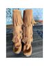 Minnetonka 100% Suede Brown Ankle Boots Size 7 - photo 7