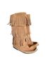 Minnetonka 100% Suede Brown Ankle Boots Size 7 - photo 1