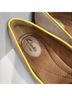 Clarks Tan Yellow Flats Size 8 1/2 - photo 3