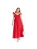 Universal Thread 100% Cotton Red Casual Dress Size L - photo 1