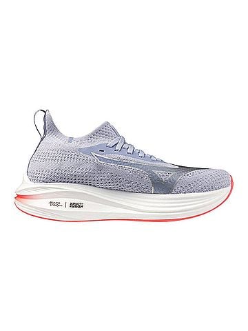 Mizuno Women's Neo Zen Running Shoes in Icelandic Blue/Silver/Striking Coral (view 1)