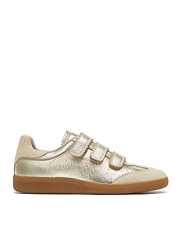 Silent D Women's Seena Sneaker in Gold (view 1)
