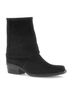 Gabor Black Women's Foldover Ankle Boots in Black Size 6 1/2 - photo 1