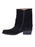 Gabor Black Women's Foldover Ankle Boots in Black Size 6 1/2 - photo 2