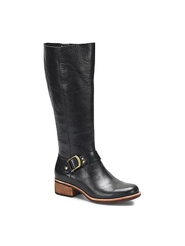 Kork-Ease Women's Carli Riding Boots in Black (view 1)
