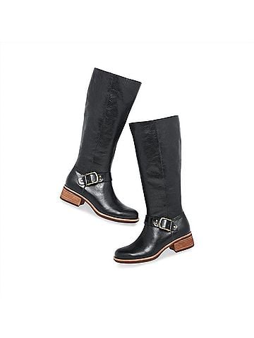 Kork-Ease Women's Carli Riding Boots in Black (view 2)