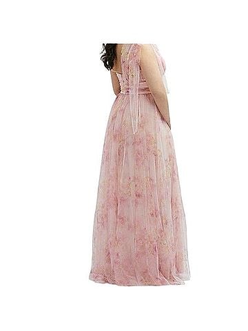 Dessy Collection Chateau Garden Cocktail Dress (view 2)