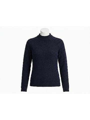 Royal Robbins Westlands Mock Neck Sweater in Deep Blue (view 1)