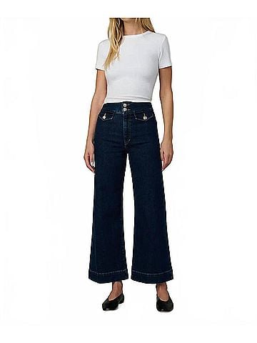 Joe's Jeans Ella Wide Leg Ankle Jeans in Magnetic (view 2)