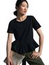 Maeve Black Short Sleeve Blouse Size S - photo 1