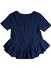 Maeve Black Short Sleeve Blouse Size S - photo 2