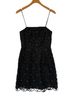 Lilly Pulitzer 100% Polyester Solid Floral Black Cocktail Dress Size 2 - photo 1