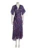 Alexis Rose 100% Polyester Floral Multi Color Cocktail Dress Size XS - photo 1