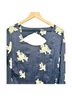 ECI Floral Blue White Casual Dress Size XL - photo 2