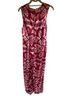 MNG by Mango Floral Pink White Jumpsuit Size M - photo 2