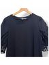 Chico's Solid Blue Casual Dress Size 12 - photo 5