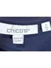 Chico's Solid Blue Casual Dress Size 12 - photo 4