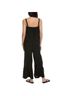 XCVI 100% Linen Solid Black Jumpsuit Size M - photo 3
