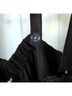 XCVI 100% Linen Solid Black Jumpsuit Size M - photo 10