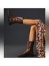 Anthropologie 100% Leather Brown Boots Size 7 - photo 8