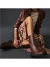 Anthropologie 100% Leather Brown Boots Size 7 - photo 13