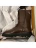 Anthropologie 100% Leather Brown Boots Size 7 - photo 12