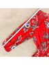 Talbots Floral Red White Casual Dress Size M - photo 11