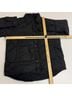 maxmara Solid Black Jacket Size 4 - photo 10