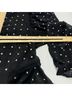 IRO 100% Polyester Solid Black Long Sleeve T-Shirt Size S - photo 10