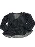 IRO 100% Polyester Solid Black Long Sleeve T-Shirt Size S - photo 5