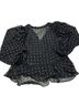 IRO 100% Polyester Solid Black Long Sleeve T-Shirt Size S - photo 11