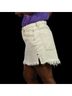 One Teaspoon 100% Cotton Solid White Brown Ivory Denim Skirt Size 29 waist - photo 12