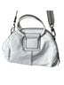 HOBO 100% Leather White Gold Shoulder Bag One size - photo 2