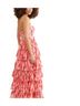 Hutch 100% Polyester Print Pink Cocktail Dress Size 6 - photo 2