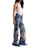 Free People Print Blue Red Jeans Size 27 waist - photo 1